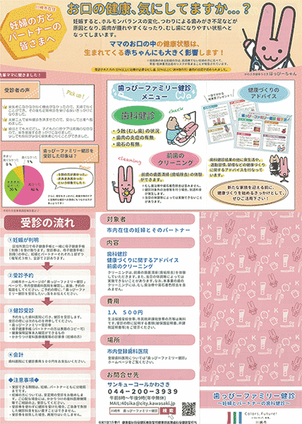 歯っぴーファミリー健診案内